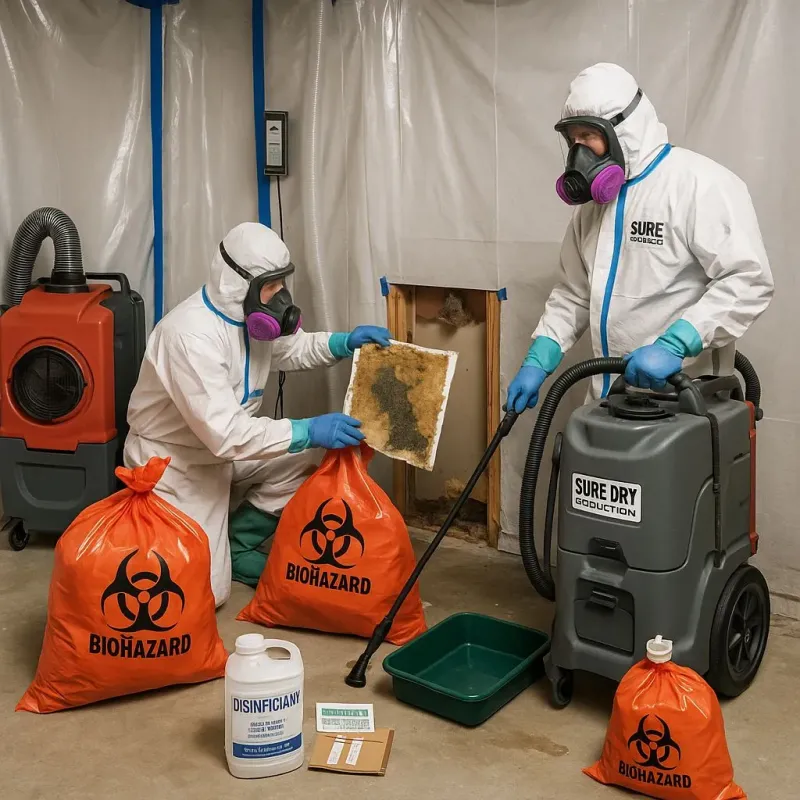 Contaminated Water Handling Protocols process in Holbrook, AZ