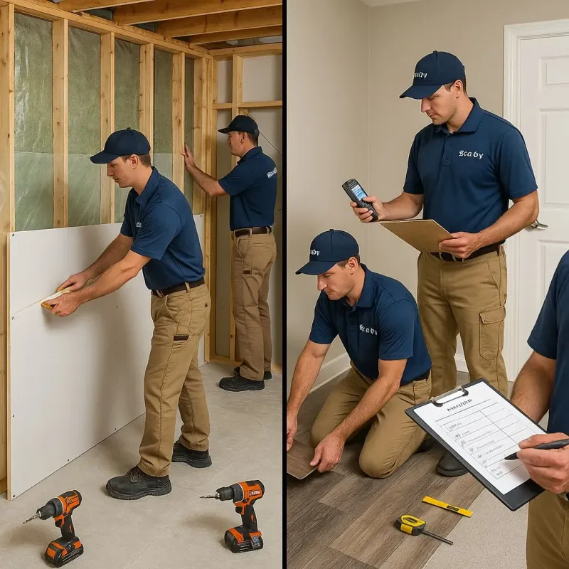 Repairs and Reconstruction process in Holbrook, AZ